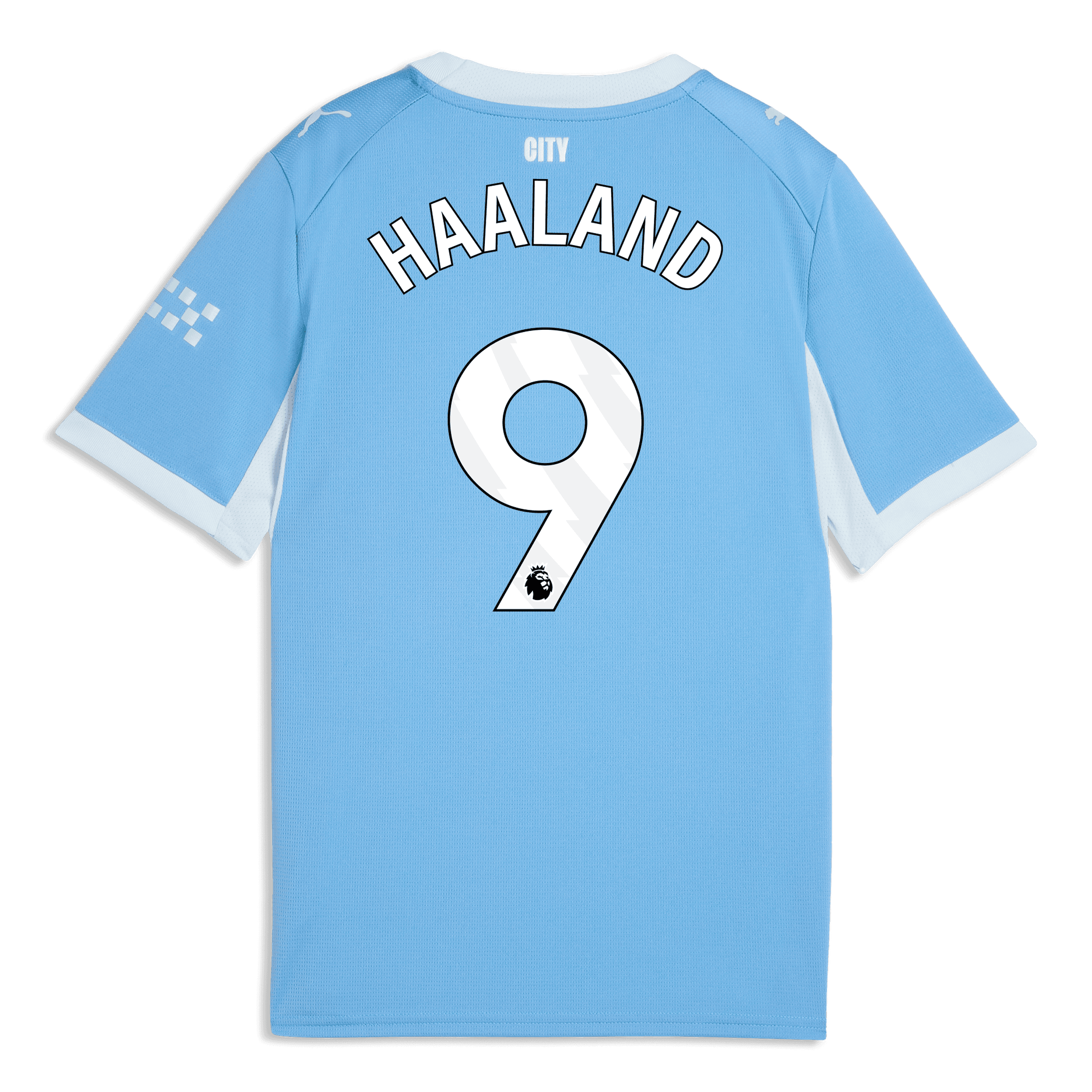 MCFC Home Jersey jr x HAALAND 9 