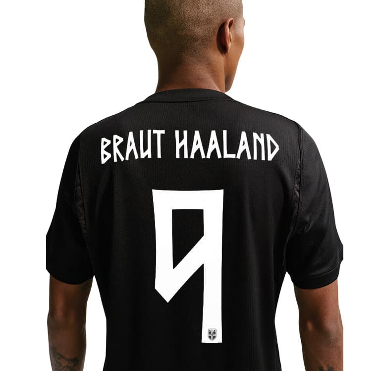 NORGE Mens Stadium Away Jersey BRAUT HAALAND 2026